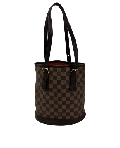 Bucket, 780&euro;, Bolso, Marrón, Canvas - General, Vista frontal